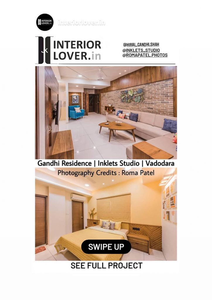 Gandhi Residency - Best interior Design Project by Inklets Studio