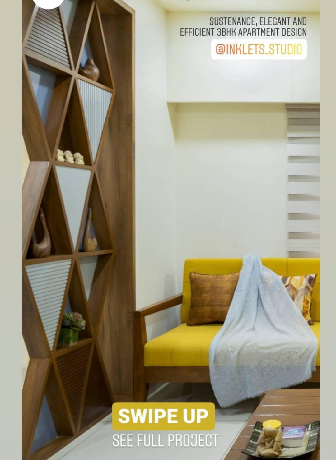 Elegant Apartment Design by Interior Designer in Vadodara