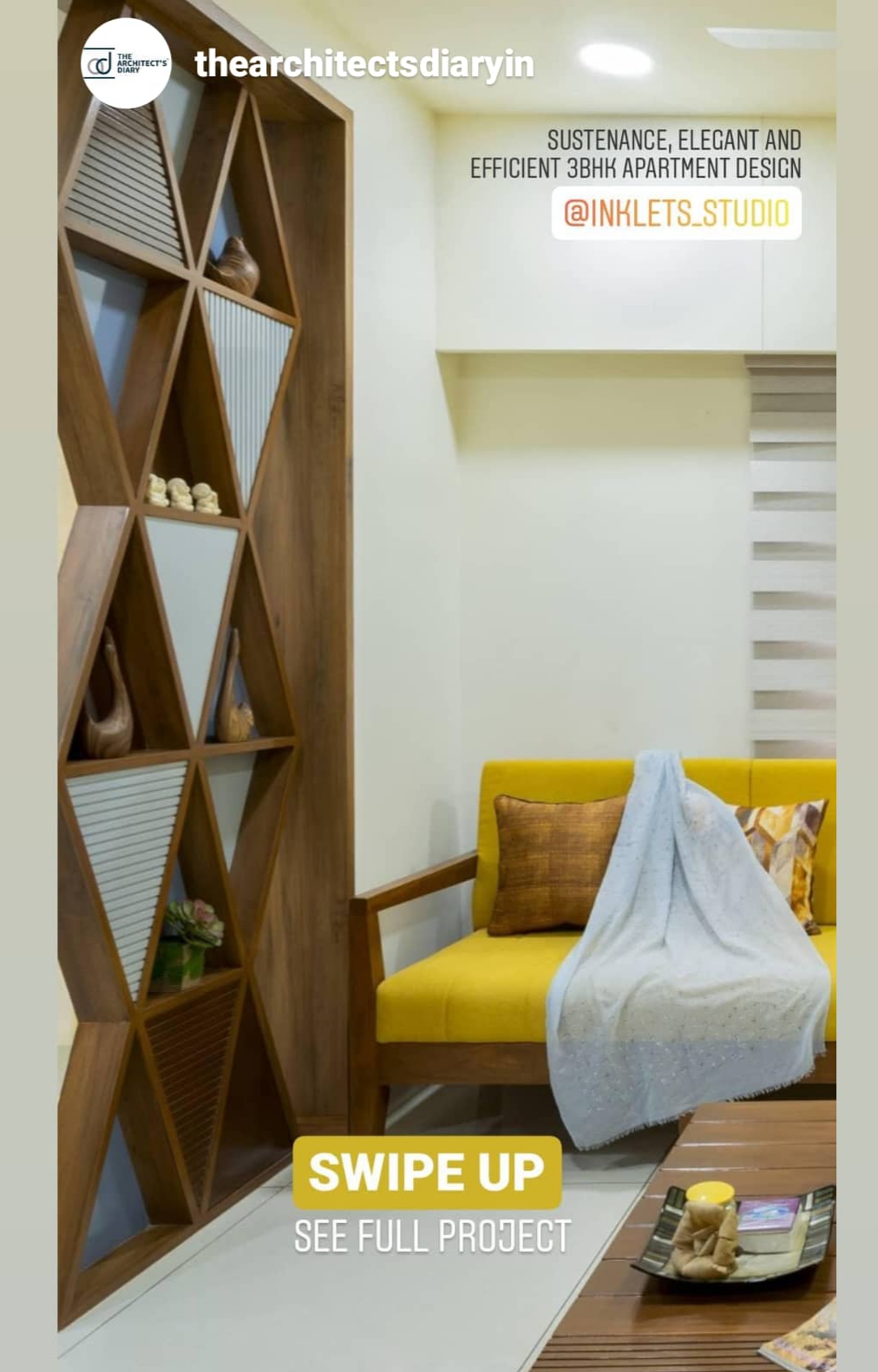 Elegant Apartment Design by Interior Designer in Vadodara